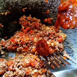 Cách làm spaghetti kim chi