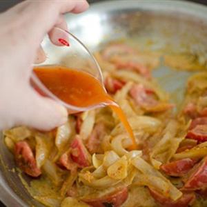 Cách làm spaghetti kimchi