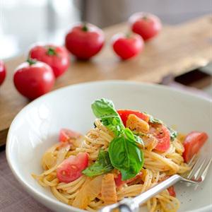 Cách làm spaghetti kimchi