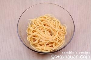 Spaghetti ngao ngon cho ngày gió