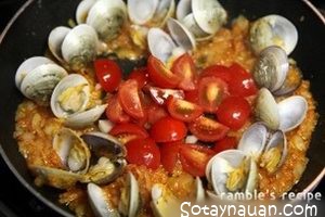 Spaghetti ngao ngon cho ngày gió