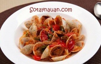 Spaghetti ngao ngon cho ngày gió