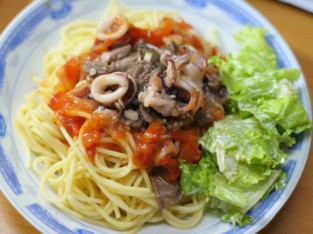 Spaghetti thập cẩm