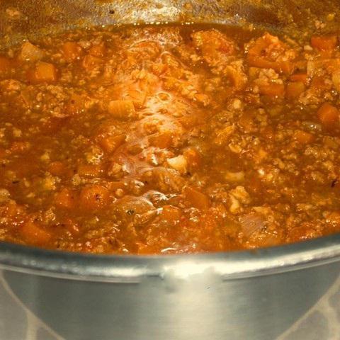 Cách làm spaghetti thịt bằm cà rốt