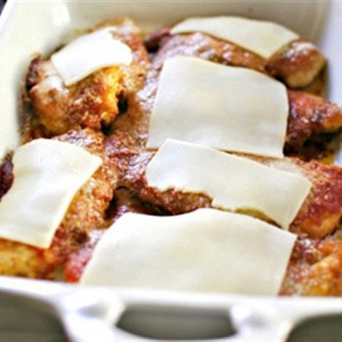 Cách làm spaghetti trộn gà nướng phô mai