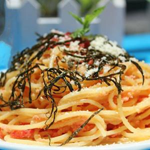 Cách làm spaghetti trứng cá