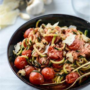 Cách làm spaghetti từ sợi bí ngòi