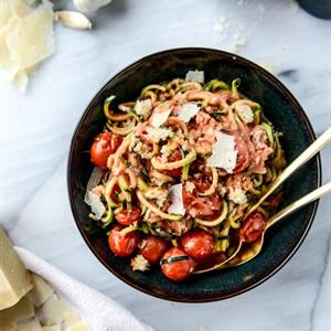 Cách làm spaghetti từ sợi bí ngòi