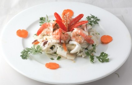 Su hào trộn hải sản