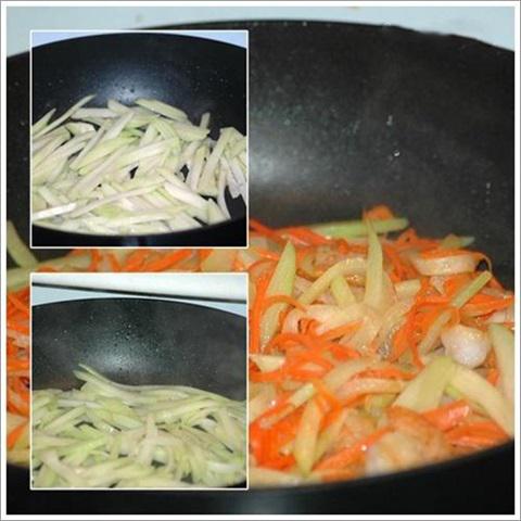 Cách làm su su xào tôm