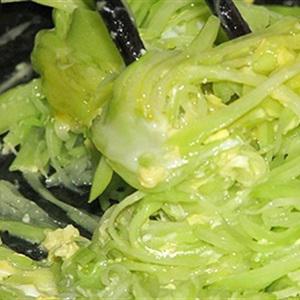 Cách làm su su xúc trứng