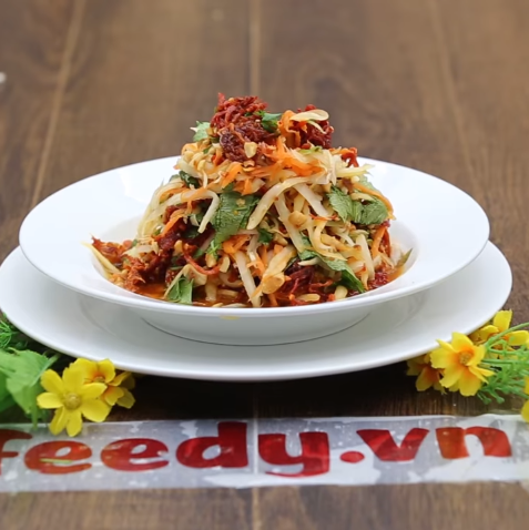 Sữa chua đào ngâm thơm ngon mát lạnh