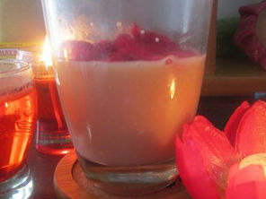 Sữa chua hoa hồng