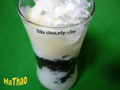 Sữa chua nếp cẩm