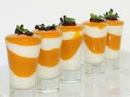 Sữa chua xoài verrines