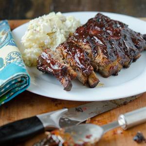 Cách làm sườn cây nướng BBQ