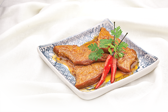 Sườn chay rim mật ong