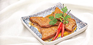 Sườn chay rim mật ong