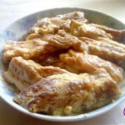 Cách làm sườn chiên đậu phộng