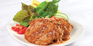 Sườn chiên mayonnaise sa tế