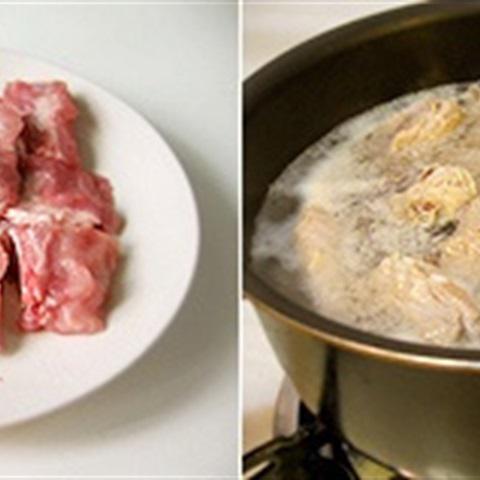 Cách làm sườn chiên sốt cam