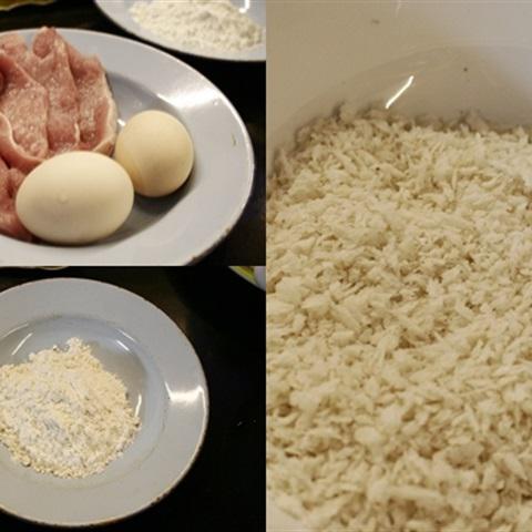 Cách làm sườn cốt lết chiên xù