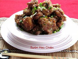 Sườn heo chiên