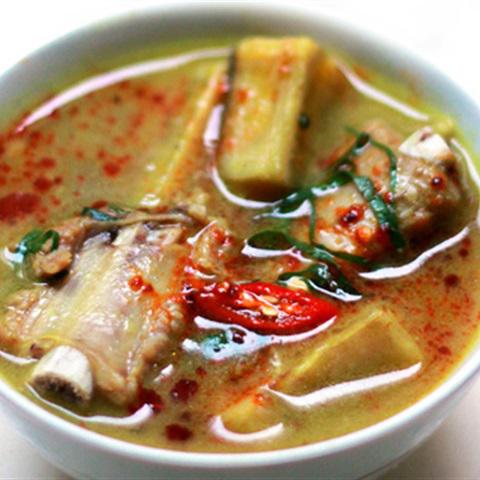 Cách làm sườn heo nấu chuối