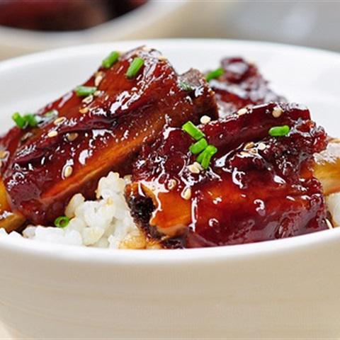 Cách làm sườn non xào chua ngọt