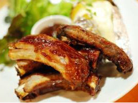 Sườn heo nướng kiểu Hàn Quốc