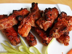 Sườn heo nướng mật ong