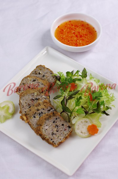 Sườn heo nướng sốt chua ngọt