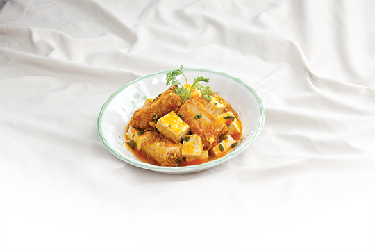 Sườn kho đậu hũ non