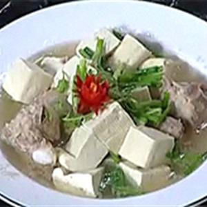 Cách làm sườn kho đậu hũ