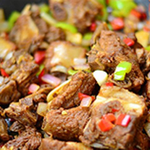 Cách làm sườn kho ngũ sắc