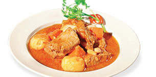 Sườn nấu đậu