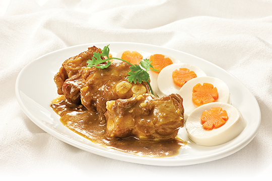 Sườn non hấp xốt tương