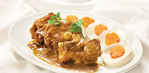 Sườn non hấp xốt tương