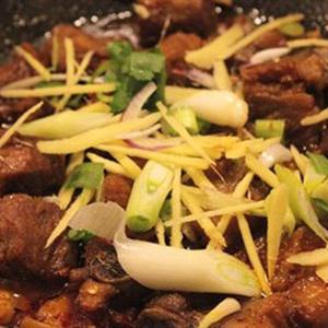 Cách làm sườn non kho gừng