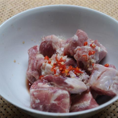 Cách làm sườn non kho thơm