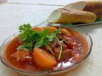 Sườn non nấu đậu