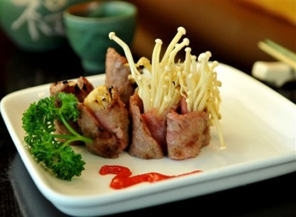 Sườn non nướng gừng mật ong