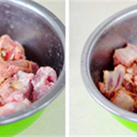 Cách làm sườn non om cay