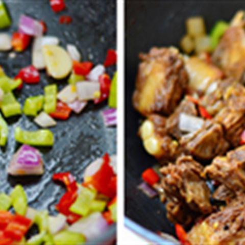 Cách làm sườn non om cay