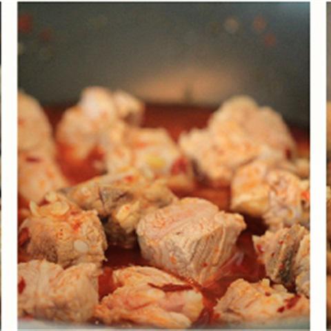 Cách làm sườn non om tỏi