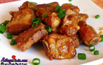 Sườn non ram đậm đà ngon cơm