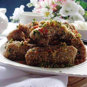 Cách làm sườn non rang thính