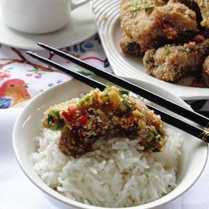 Cách làm sườn non rang thính