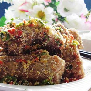 Cách làm sườn non rang thính