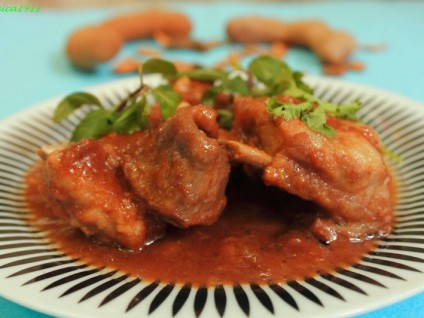 Sườn non sốt me